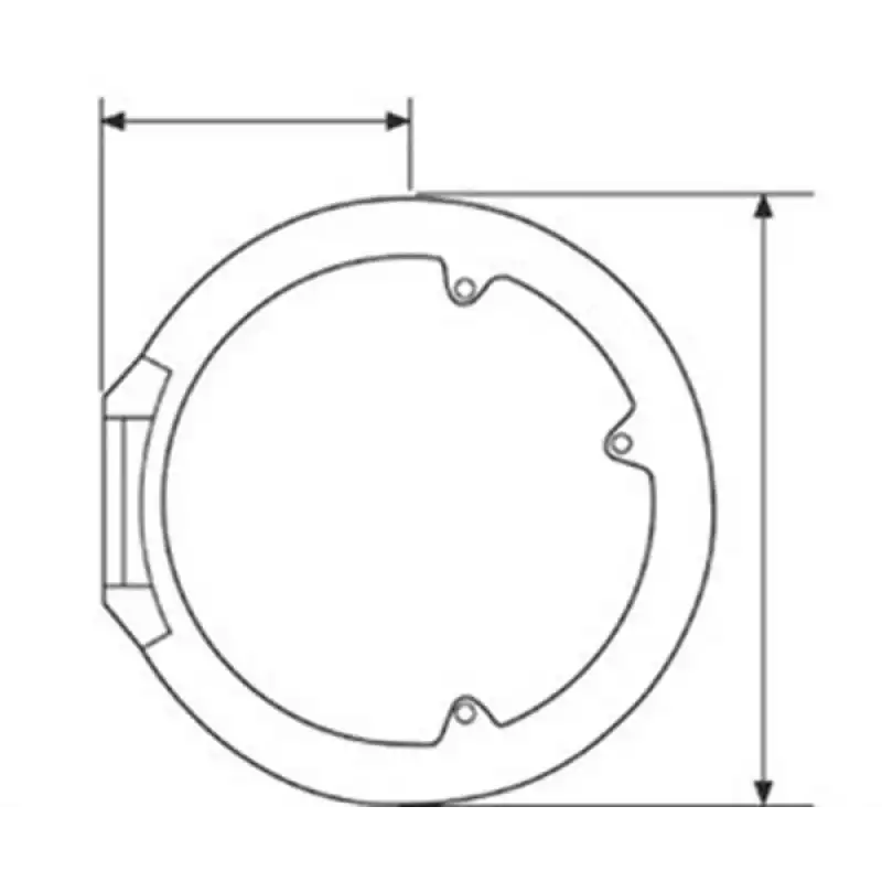 Nuova Rade plastik yuvarlak hatch