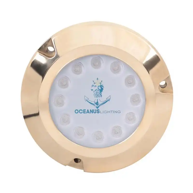 Oceanus OCL-1245 Bronz Su Altı Aydınlatma Lambası (mavi Işık)