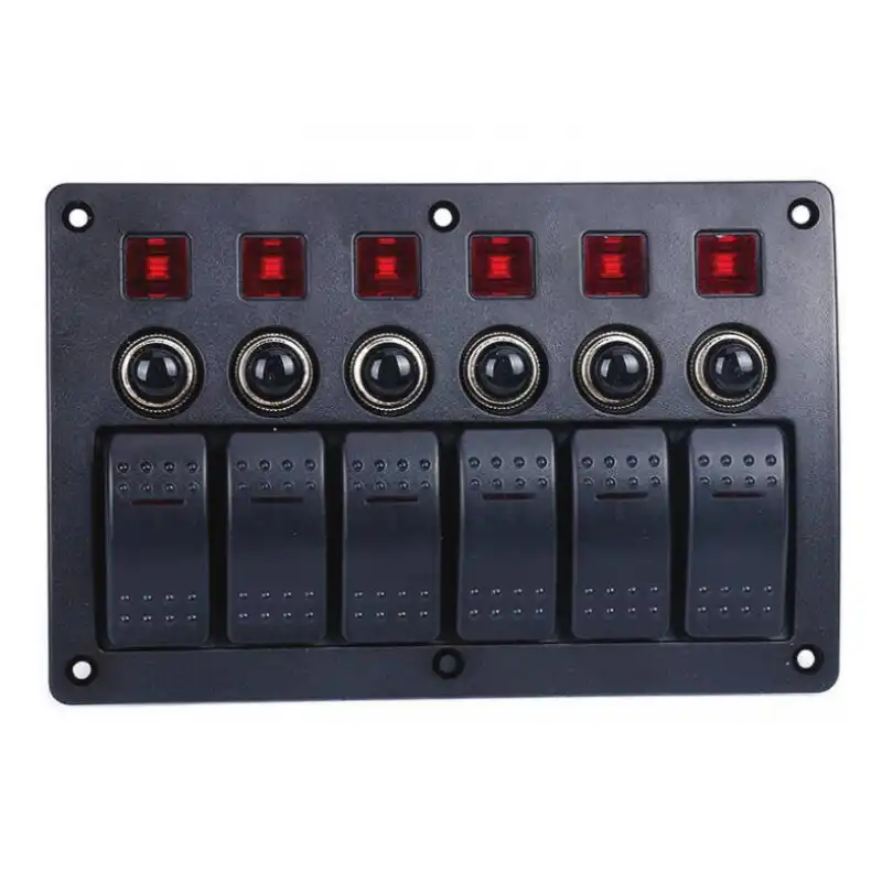 Otomatik Sigortalı ve Işıklı Switch Paneli - 8 Anahtar
