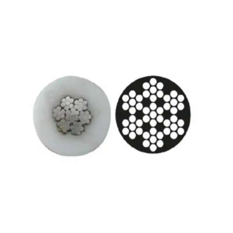 KWING METAL Paslanmaz Çelik İzoleli Halat 4x8MM 7x7 AISI316