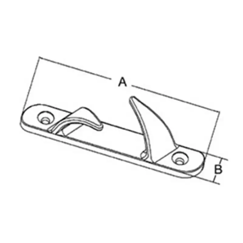 Paslanmaz Çelik Kurtağzı 112x19mm