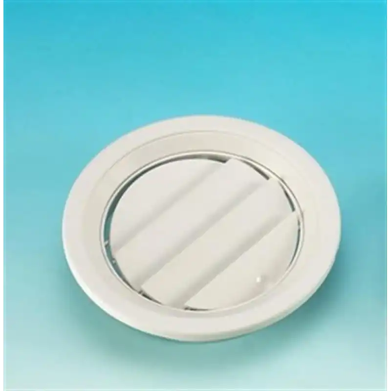 PLASTİK HAVA ÇIKIŞ MENFEZİ BEYAZ Ø190MM