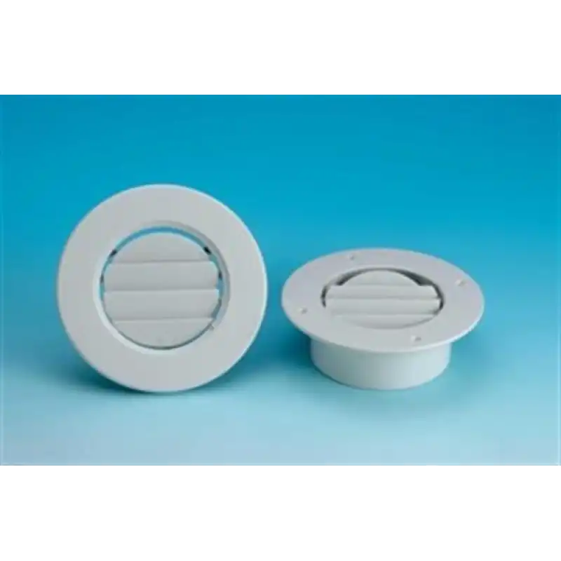 PLASTİK HAVA ÇIKIŞ MENFEZİ BEYAZ Ø190MM