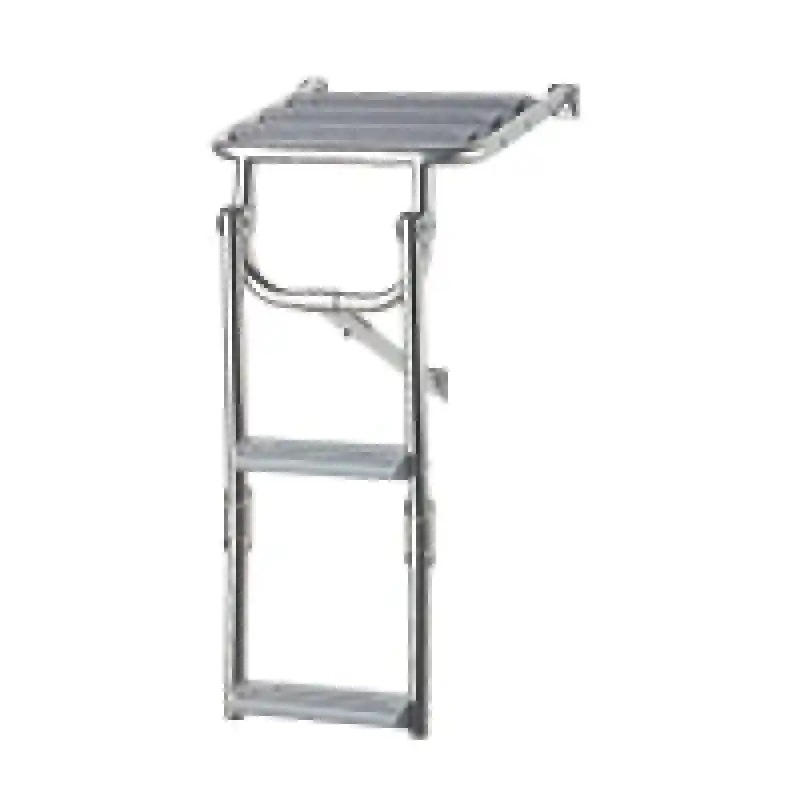 LALIZAS Platform Merdiven Inox 316, 2 Plastik Basamak