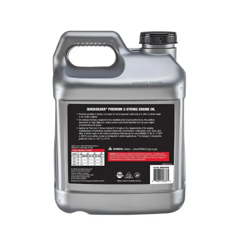 Quicksilver Premium TCW-3 Motor Yağı 10 Lt