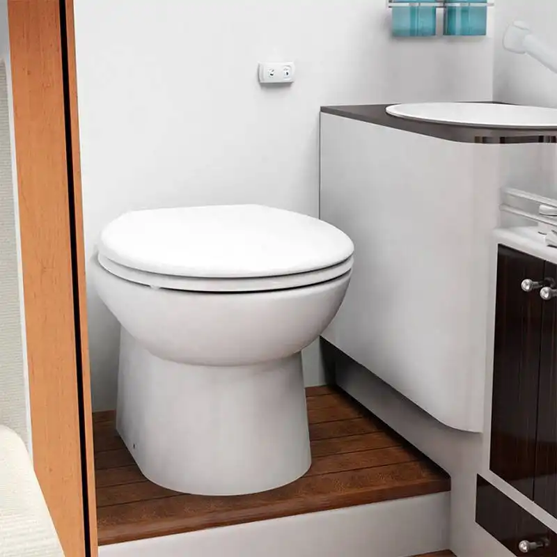 Sanimarin 32 Luxe Bidet Elektrikli Marin Tuvalet (taharet Musluklu) 24V