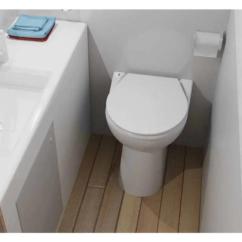 Sanimarin 43 Luxe Bidet Elektrikli Marin Tuvalet (Taharet Musluklu) 24V