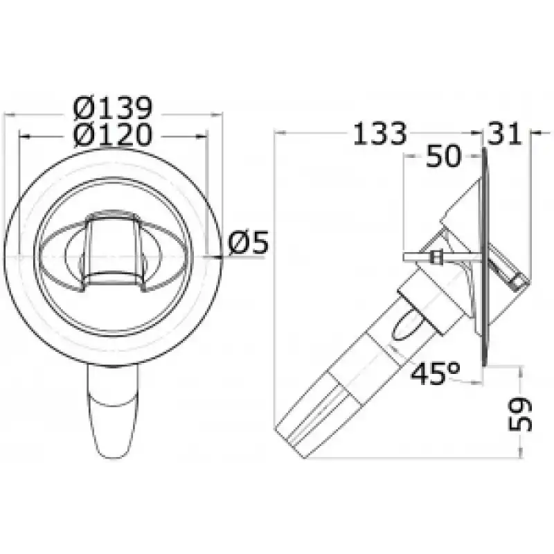 Saturn Entegre Bataryalı Duş