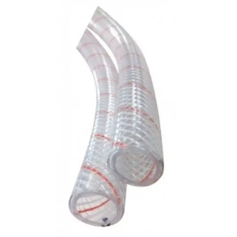 Shields Polyester Takviyeli Şeffaf Pvc Hortum
