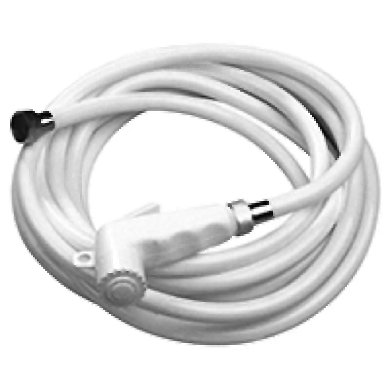 Shower Head, W/Hose 5M, Beyaz