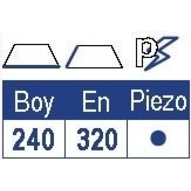 Smev 8621 Serisi Tek Gözlü, Gazlı, Gömme Ocak