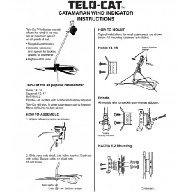Telo-cat Rüzgar Yön Göstergesi