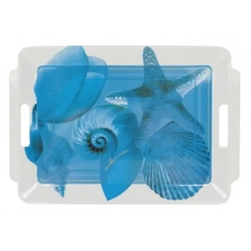 Topoplastic Ocean Serisi Melamin Büyük Tepsi