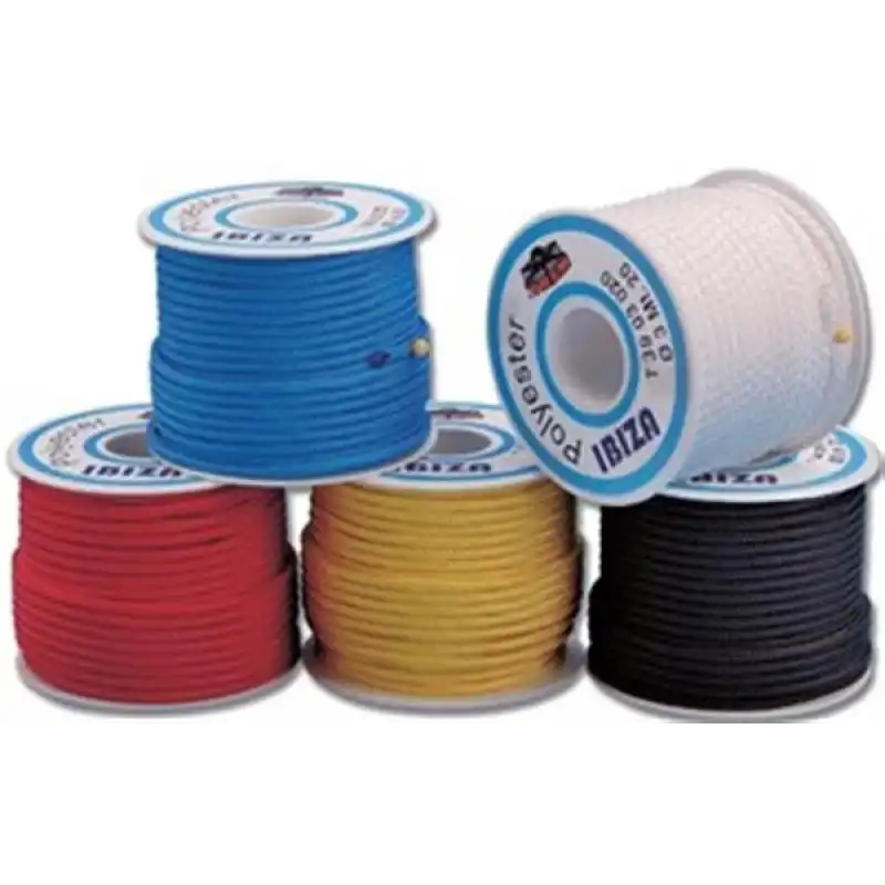 Trem polyester örgü halat SİYAH 3MMX20MT