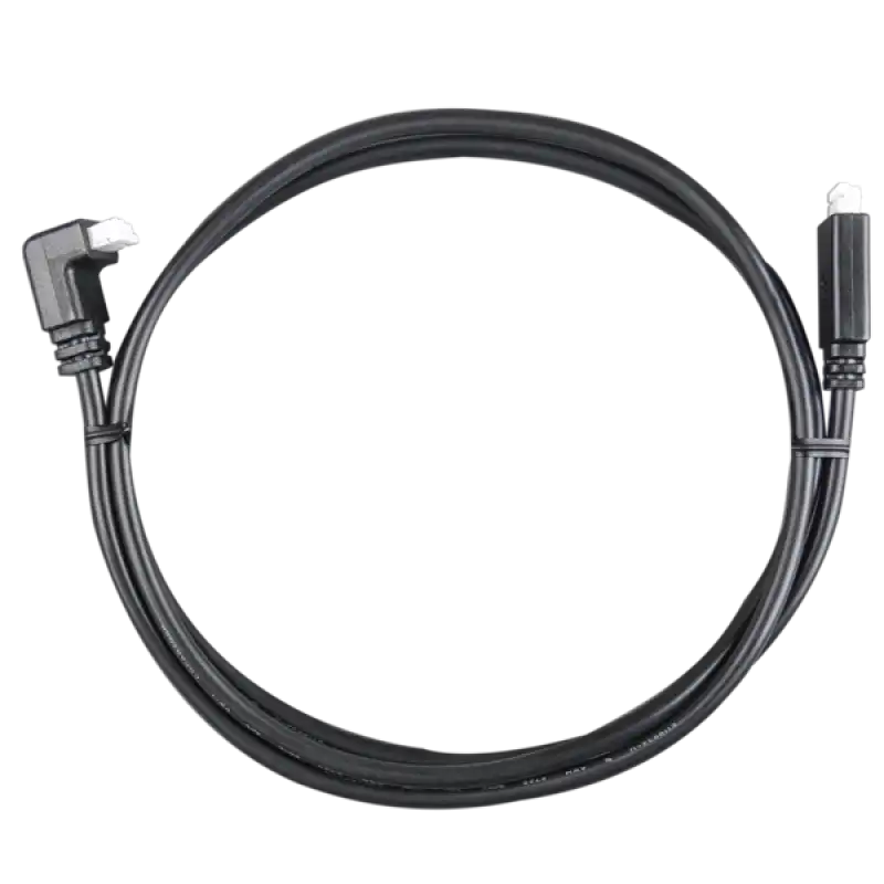 VE.DIRECT CABLE 10 M (ONE SIDE RIGHT ANGLE)