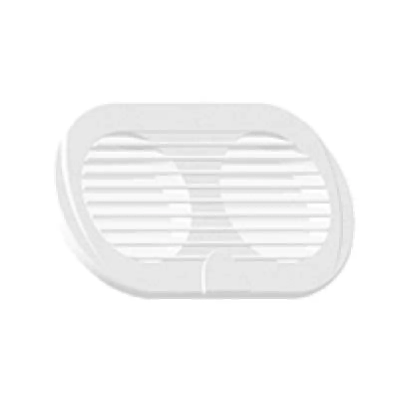 Lalizas Çift Havalandırma Izgarası 3 195x105mm Beyaz