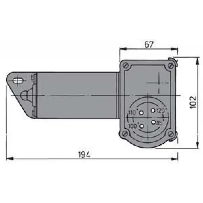 Vetus Rws Tip Silecek Motoru