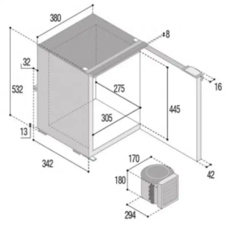 Vitrifrigo Buzdolabı C42L