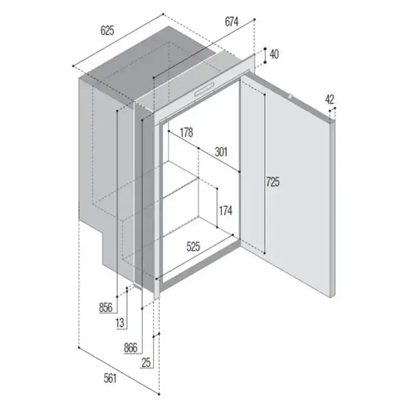 Vitrifrigo Buzdolabı C180 OCX2