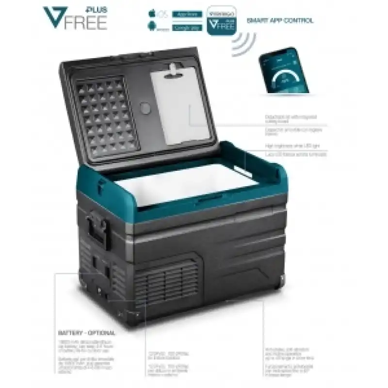 Vitrifrigo Portatif Buzdolabı-dondurucu. Model Vft60