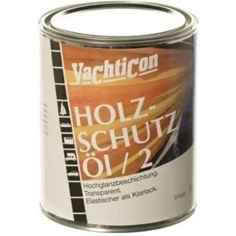 Yachticon Ahşap Koruma Yağı - Yüksek Parlaklık 1 Litre