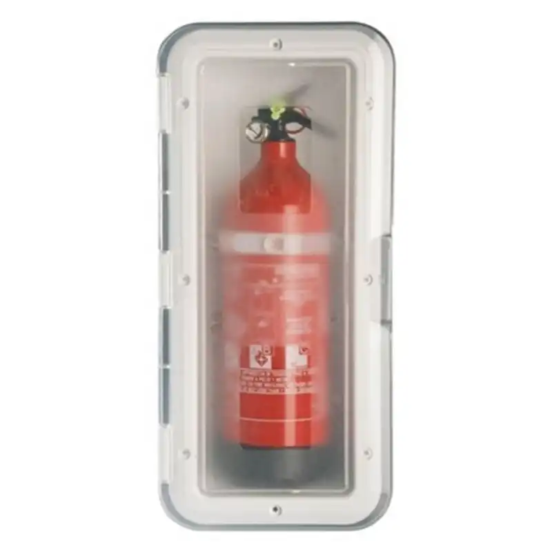 YANGIN SÖNDÜRÜCÜ YUVASI 2KG İÇİN ŞEFFAF KAPAKLI