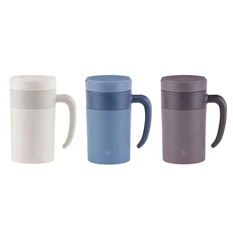 Zojirushi SE-KAE48 Termos Kupa Bardak Kulplu Renk:Mavi