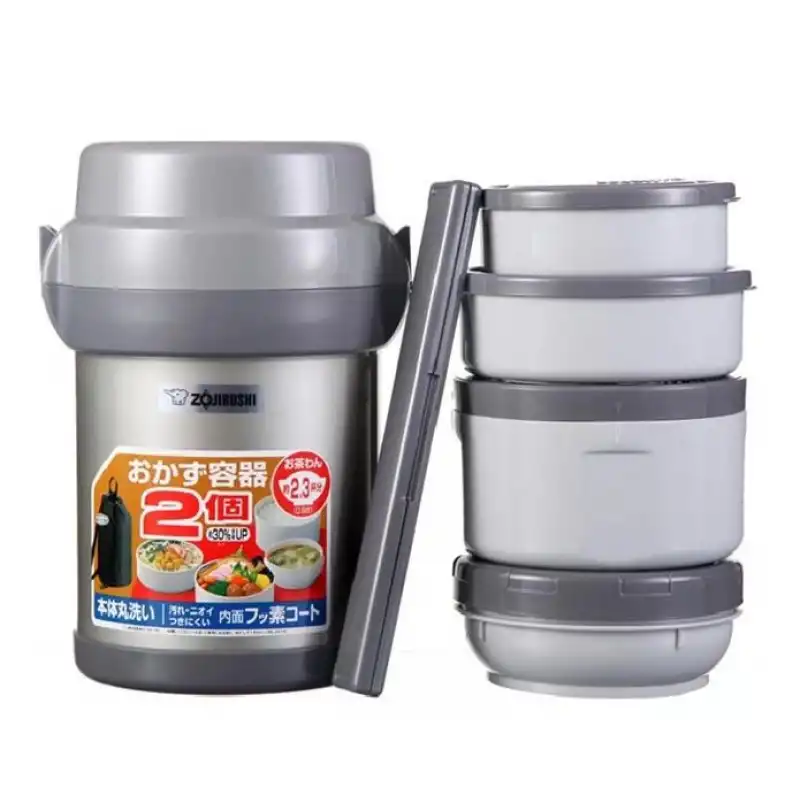 Zojirushi SL-JAF14-SA Vakumlu Yemek Termosu Kabı 1.23L Gümüş