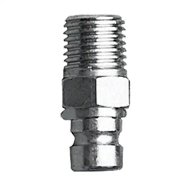 Lalizas Yakıt Hattı Erkek Konnektör 1/4 NPT >60CV Krom Pirinç