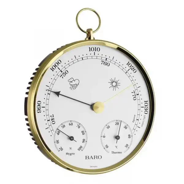Termometre – Barometre – Higrometre 3 ‘lü Set