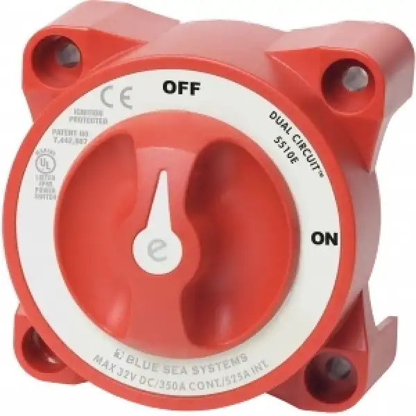 Blue Sea Systems E-serisi Dual Circuit Devre Kesici
