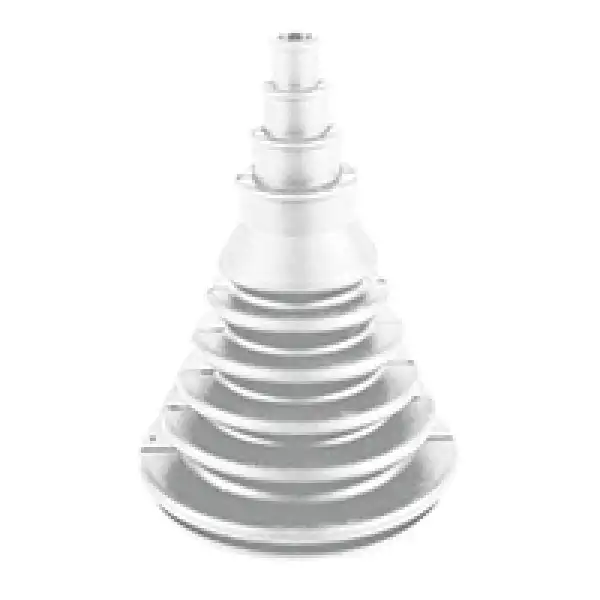 Kablo Körüğü, Ø 115mm, Cut-Out Ø 76mm Beyaz