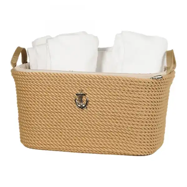 CaptainRA Havlu Sepeti Krem