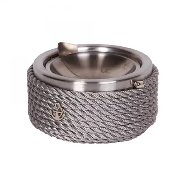 CaptainRA Krom Kapaklı Küllük Gri