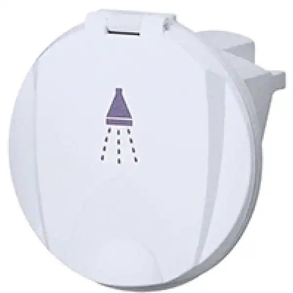 Plastimo Duş Yuvası Kapaklı Yuvarlak 70mm Beyaz