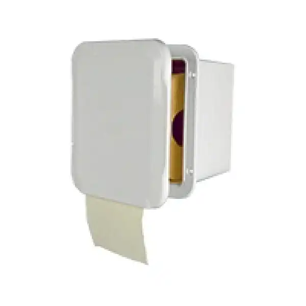 Nuova Rade Tuvalet Kağıdı Kutusu Kapaklı 160x160mm Beyaz