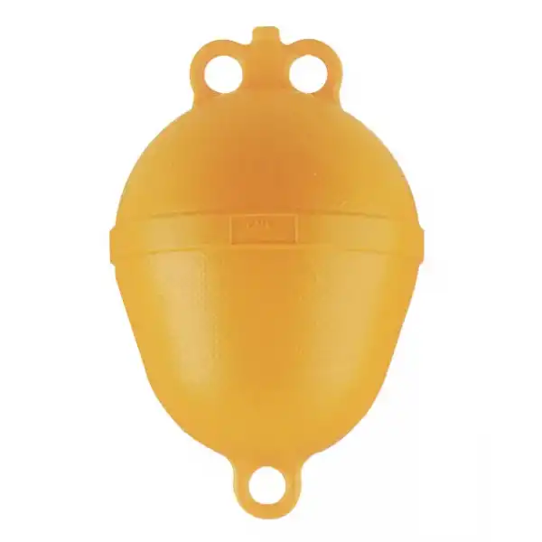 Çift Bağlama Halkalı Armut Şamandıra Sarı