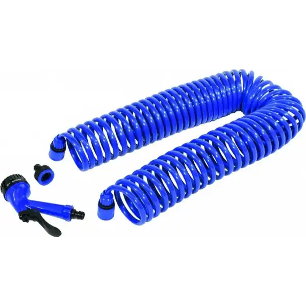 Coil Hose Yikama Ki̇ti̇ Mavi̇ 15 Mt