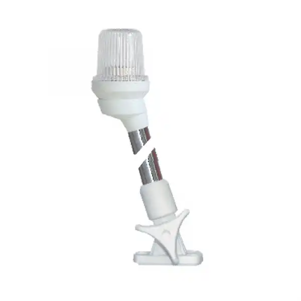 Direkli Silyon Feneri Katlanır 64Cm,316Ss - Beyaz