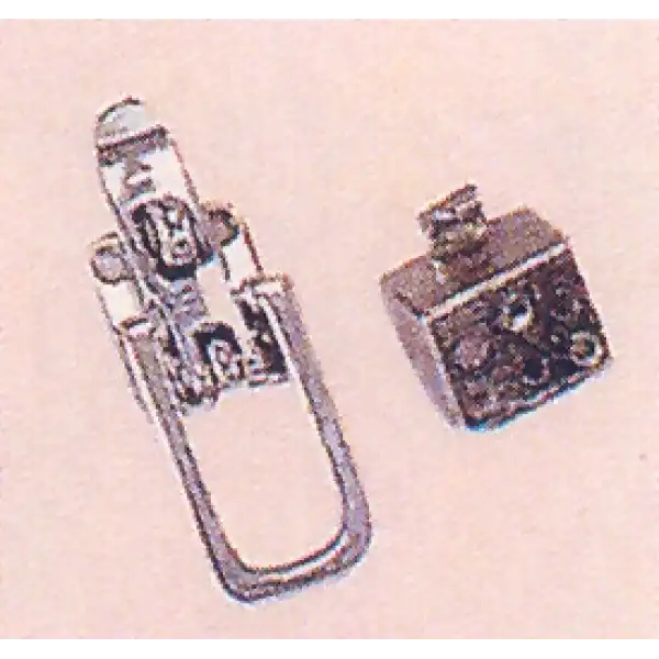 Gergili Kilit, Krom Kaplama, H:100mm, D:6,5mm