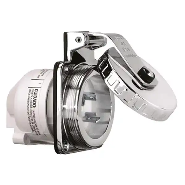 HUBBELL AISI316 PASLANMAZ ÇELİK PRİZ 32 AMP
