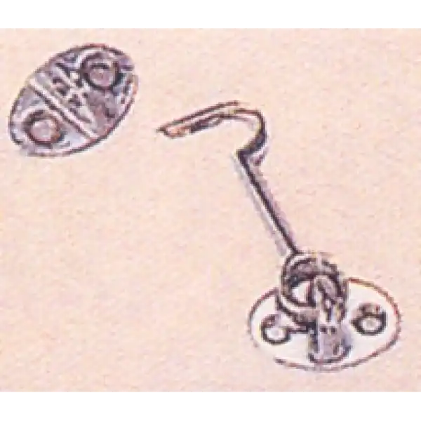 Kapı Kancası,krom Kaplama, L: 10cm