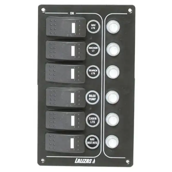 Kontrol Paneli Sp6 Offshore,İşıklı Su Geçirmez 6