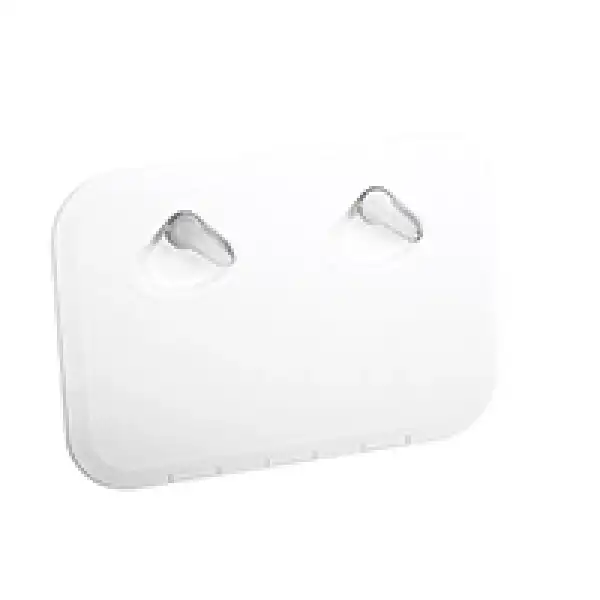Nuova Rade Krome Hatch Kapak Beyaz 315x440mm Krom Tutamaklı