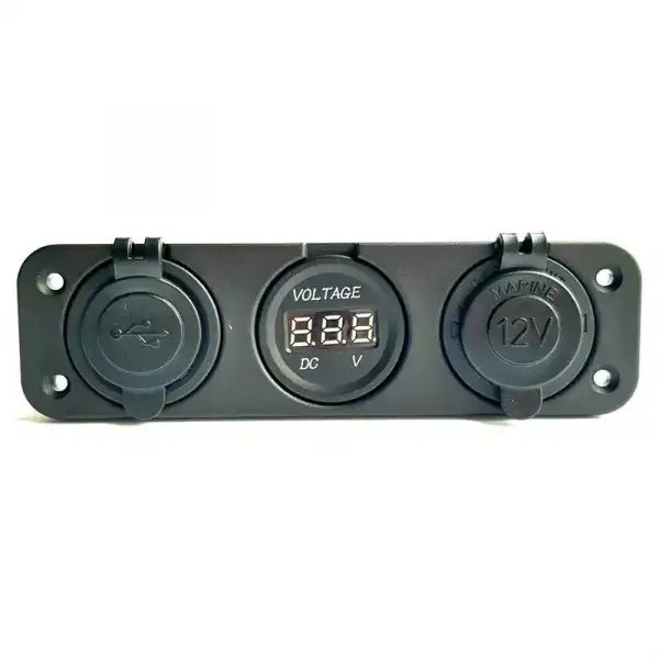 Marin Çakmaklık+Usb Soketi + Voltmetre