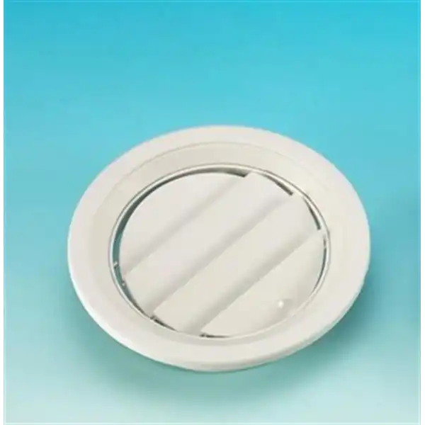PLASTİK HAVA ÇIKIŞ MENFEZİ BEYAZ Ø190MM