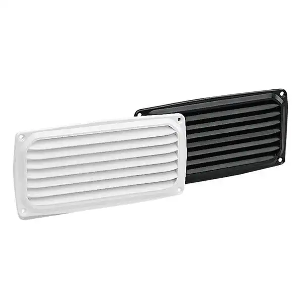 Nuova Rade Plastik Havalandırma Izgarası Siyah 200x100mm