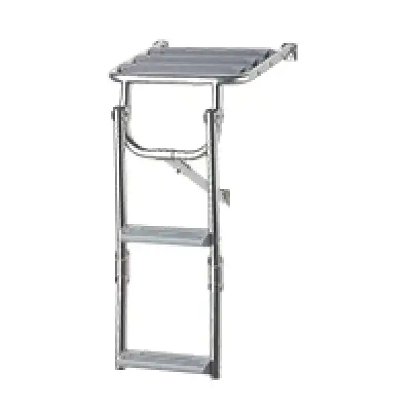 LALIZAS Platform Merdiven Inox 316, 2 Plastik Basamak