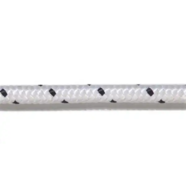 Polyester halat,  beyaz üzeri mavi, 18mm