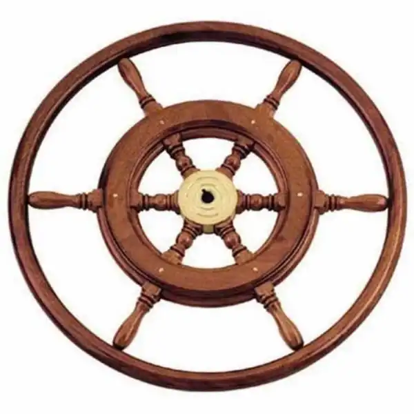 SAVORETTI T3B Ahşap Çemberli Dümen Simidi - 60cm